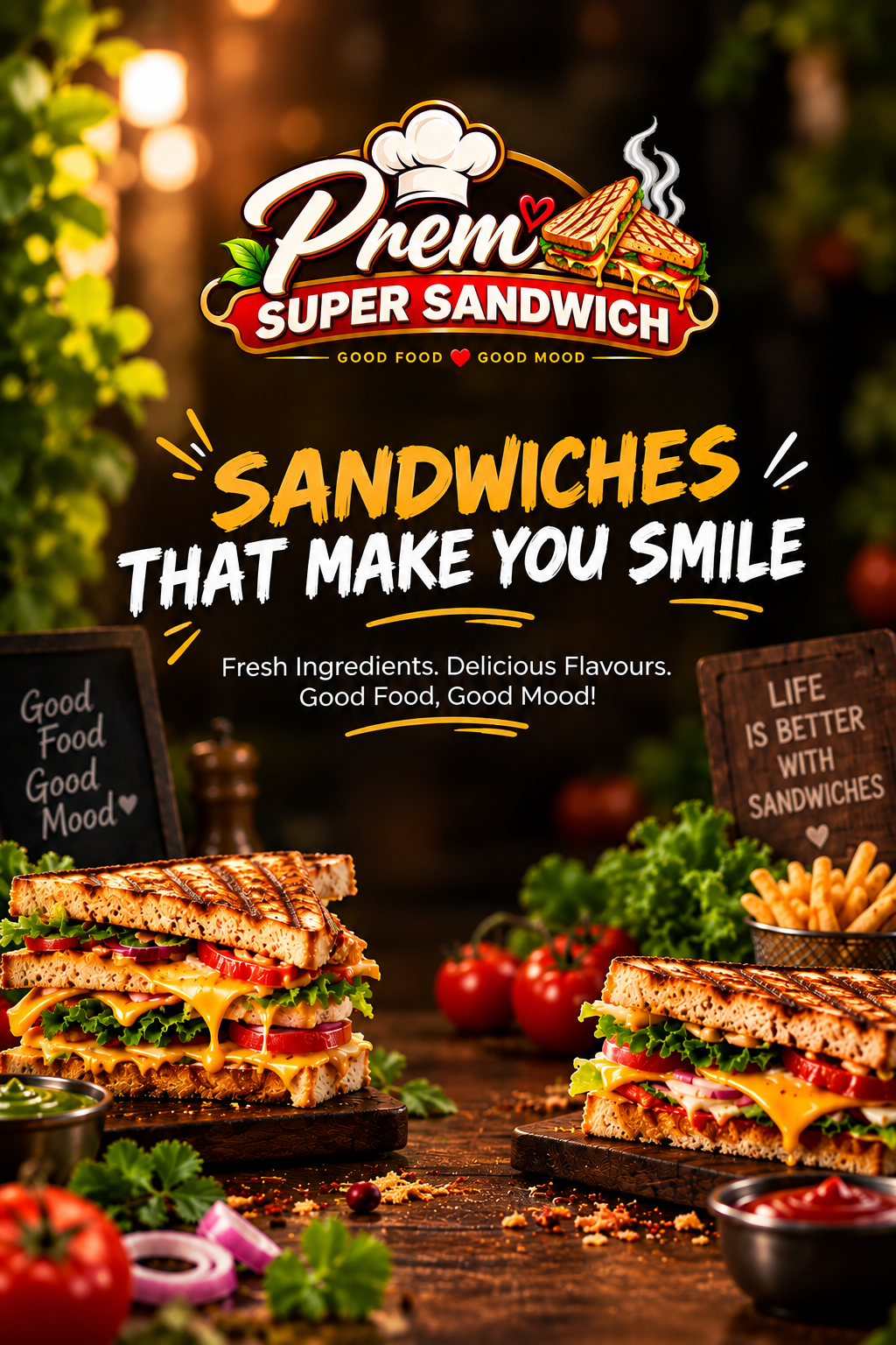 Prem Super Sandwich - Sandwiches That Make You Smile